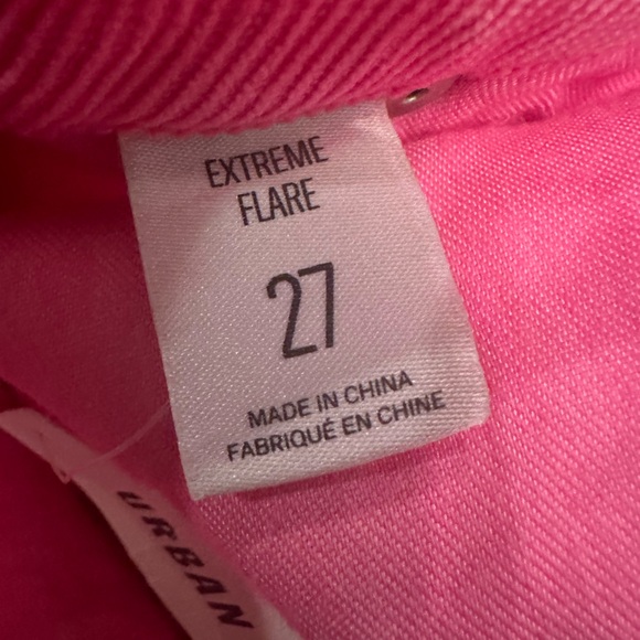 NWT; BDG Urban Outfitters Pinwale Corduroy Low Rise Extreme Flared Leg Pants🌷 - Picture 6 of 8